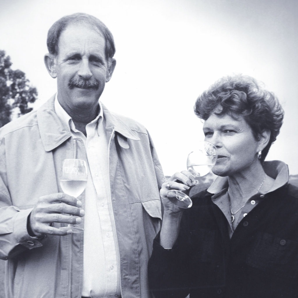 Don and Rosemary Talley, founders of Talley Vineyards.